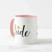 Bride Vrijgezellenfeest Wedding Elegant Mok (Voorkant links)