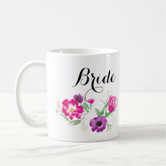 Bride Waterverf Flowers Mok