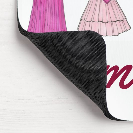 Bride Weddenschap Bodempartij Muismat (Hoek)