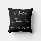Bride | Weddenschap Kussen (Voorkant)