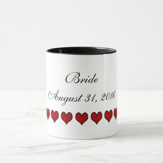 Bride | Weddenschap Mok (Midden)