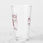 Bride Weddenschap van het team Bridesmaid Gowns Glas (Links)