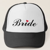 Bride Wedding Bachelorette Party Vrijgezellenfeest Trucker Pet (Voorkant)