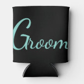 BRIDE Wedding Bridal Party The Groom Blikjeskoeler (Voorkant)