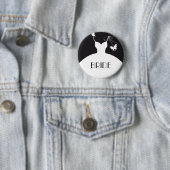 Bride Wedding Button (In situ)