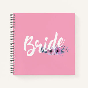 Bride Wedding Calligraphy Guestbook-notebook Notitieboek