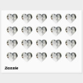 bride Wedding Dress Hart Sticker (Vel)