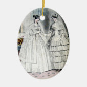  bride Wedding Dress Keramisch Ornament (Voorkant)