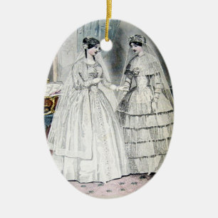 bride Wedding Dress Keramisch Ornament