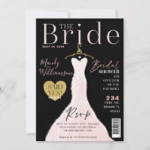 Bride Wedding Dress Vrijgezellenfeest Magazine Hoe Kaart (Voorkant)