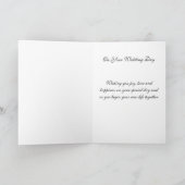 Bride Wedding Kaart (Binnen)