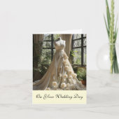 Bride Wedding Kaart (Voorkant)