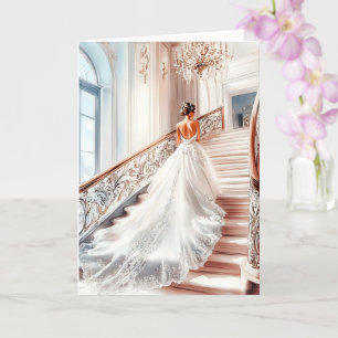 Bride Wedding Kaart