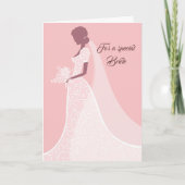 Bride Wedding Kaart (Voorkant)