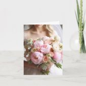 Bride Wedding Kaart (Voorkant)