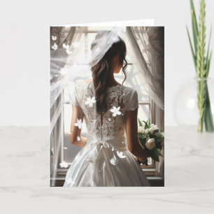 Bride Wedding Kaart
