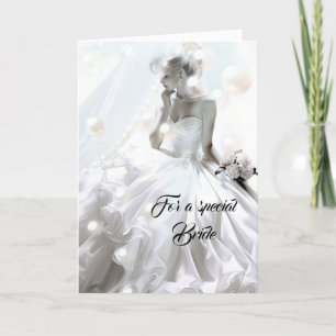Bride Wedding Kaart