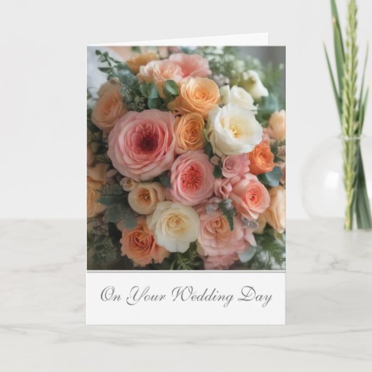 Bride Wedding Kaart (Voorkant)