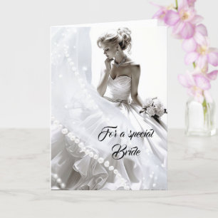 Bride Wedding Kaart