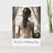 Bride Wedding Kaart (Voorkant)