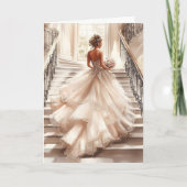 Bride Wedding Kaart (Voorkant)