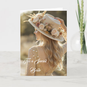 Bride Wedding Kaart