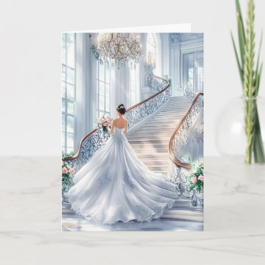 Bride Wedding Kaart (Voorkant)