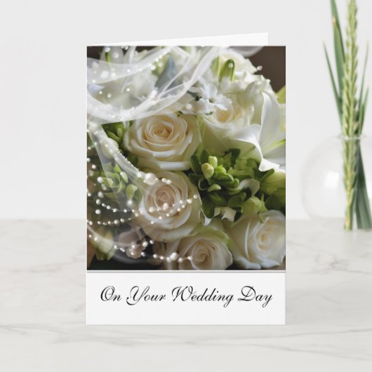 Bride Wedding Kaart (Voorkant)