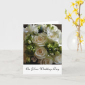 Bride Wedding Kaart (Gele Bloem)