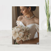 Bride Wedding Kaart (Voorkant)