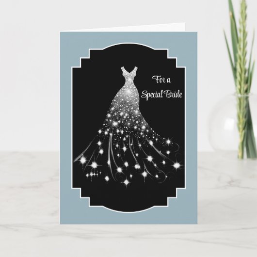 Bride Wedding Kaart (Voorkant)