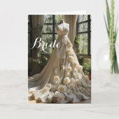 Bride Wedding Kaart (Voorkant)