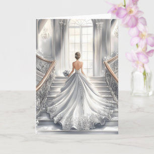 Bride Wedding Kaart