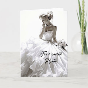 Bride Wedding Kaart