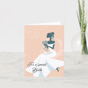 Bride Wedding Kaart