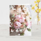 Bride Wedding Kaart (Gele Bloem)