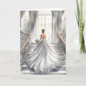 Bride Wedding Kaart (Voorkant)