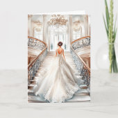 Bride Wedding Kaart (Voorkant)