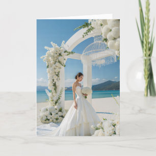 Bride Wedding Kaart