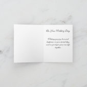 Bride Wedding Kaart (Binnen)