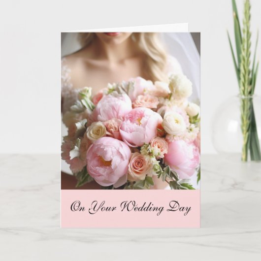 Bride Wedding Kaart (Voorkant)