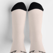 Bride Wedding Party Pink en Black Socks Sokken (Top)