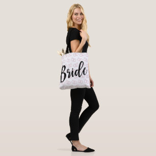 Bride Wedding Ring Pattern Canvas tas