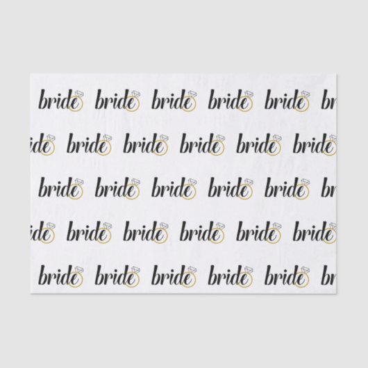 Bride-weefselpapier Tissuepapier (Voorkant)