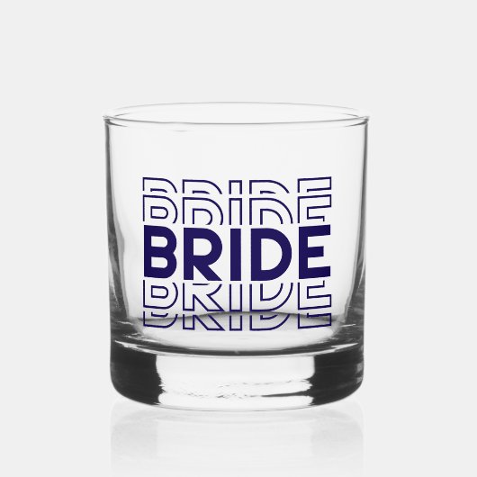 Bride Whisky Glas (Voorkant)