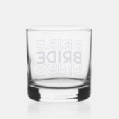 Bride Whisky Glas (Achterkant)