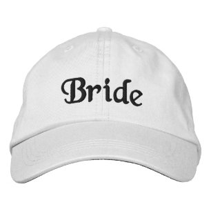 Bride White Embroged Pet: Bembroidery Geborduurde Pet