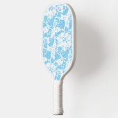 Bride White Lace Print Pickleball Paddle (Links)