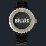 BRIDE WIFE WEDDING GIFT WRIST WATCH HORLOGE<br><div class="desc">BRIDE WRIST WATCH</div>