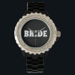 BRIDE WIFE WEDDING GIFT WRIST WATCH HORLOGE<br><div class="desc">BRIDE WRIST WATCH</div>